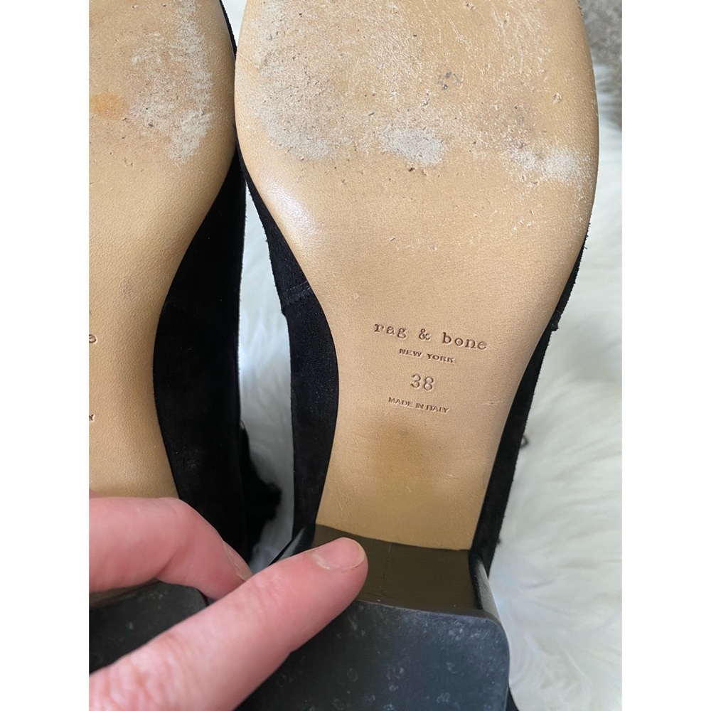 Rag & Bone Tie Up Suede Bootie Boot - image 8